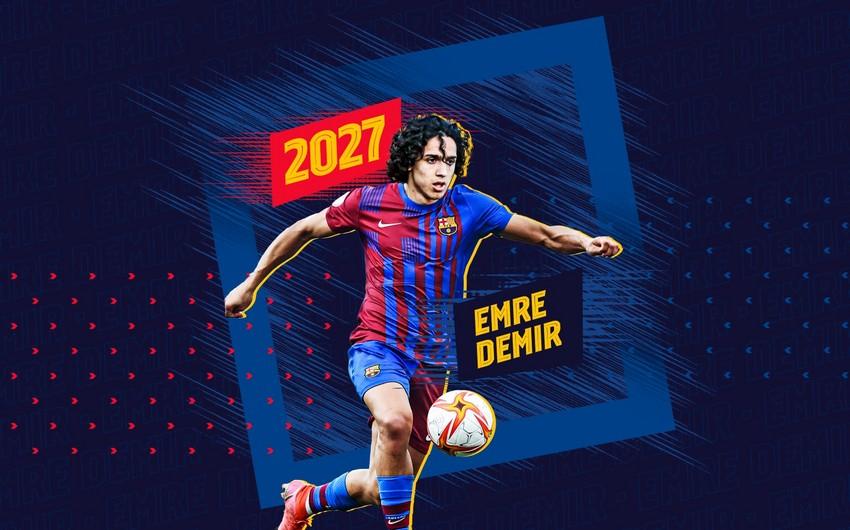 "Barselona" 17 yaşlı türkiyəli futbolçunu transfer edib
