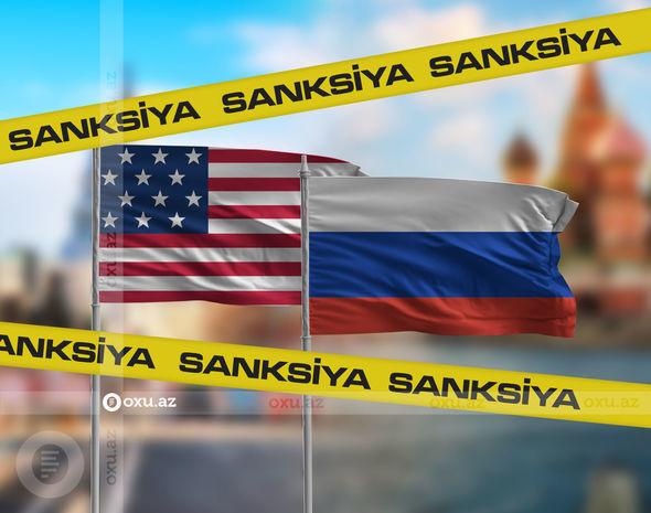 ABŞ Rusiyaya yeni sanksiyalar tətbiq etdi-