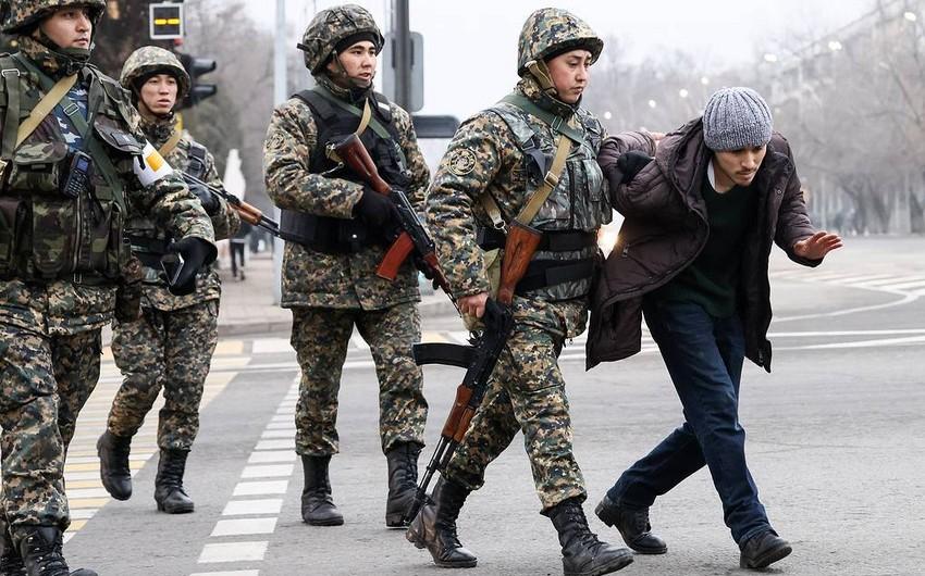 Almatıda iğtişaşlardan sonra 2 402 nəfər saxlanılıb